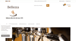 Desktop Screenshot of bellezza-shop.de